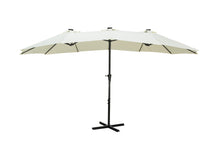 Load image into Gallery viewer, Oversize Outdoor Market Patio Umbrella -15 x 8.8&#39; Solar Lighted 48 Led Light -(Base is not included)
