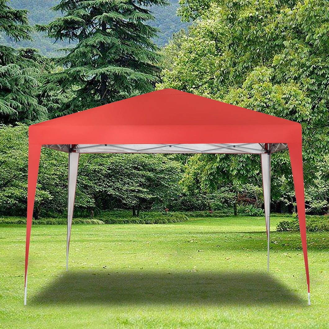 Canopy Tent 10x10 Pop Up Canopy Outdoor Canopies Super Compact Canopy Portable Tent Popup Beach Canopy Shade Canopy Tent with Wheeled Carry Bag