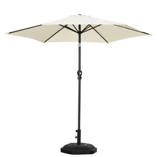 Load image into Gallery viewer, 7.5FT Patio Umbrella Outdoor Table Umbrella, Market Umbrella with Push Button Tilt and Crank for Garden, Lawn, Deck, Backyard &amp; Pool
