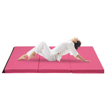 Load image into Gallery viewer, Gymnastics Mats Thick Landing Mat Floor Exercise Mat Tumbling Mat Soft and Firm 4&#39;x6&#39;x3&#39;&#39; Pink
