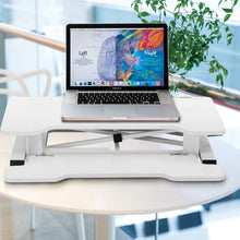 Load image into Gallery viewer, Height Adjustable Standing Gaming Desk On Desk Converter
