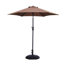 Load image into Gallery viewer, 7.5FT Patio Umbrella Outdoor Table Umbrella, Market Umbrella with Push Button Tilt and Crank for Garden, Lawn, Deck, Backyard &amp; Pool
