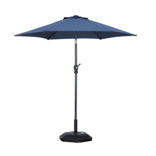 Load image into Gallery viewer, 7.5FT Patio Umbrella Outdoor Table Umbrella, Market Umbrella with Push Button Tilt and Crank for Garden, Lawn, Deck, Backyard &amp; Pool
