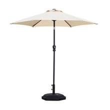 Load image into Gallery viewer, 7.5FT Patio Umbrella Outdoor Table Umbrella, Market Umbrella with Push Button Tilt and Crank for Garden, Lawn, Deck, Backyard &amp; Pool
