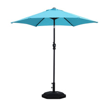 Load image into Gallery viewer, 7.5FT Patio Umbrella Outdoor Table Umbrella, Market Umbrella with Push Button Tilt and Crank for Garden, Lawn, Deck, Backyard &amp; Pool
