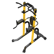 Load image into Gallery viewer, Power Tower Heavy Duty Gym Power Multi-Function Home Strength Training Tower Dip Stand Pull up Workout Station Bar
