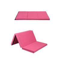 Load image into Gallery viewer, Gymnastics Mats Thick Landing Mat Floor Exercise Mat Tumbling Mat Soft and Firm 4&#39;x6&#39;x3&#39;&#39; Pink
