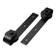 Load image into Gallery viewer, 6FT Heavy Duty Sliding Barn Door Hardware Track Kit for Single Door Black,Includes Installation Instruction
