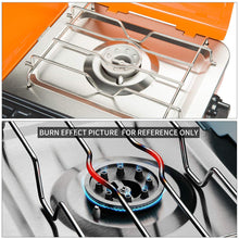 Load image into Gallery viewer, Liquid Propane BBQ Gas Grill,Barbecue Grill Outdoor Cooking Camping Stove Portable Stainless Steel,Orange
