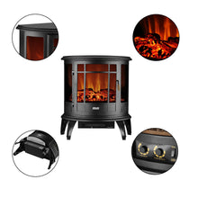 Load image into Gallery viewer, Electric Heater, Simulation Charcoal, Heating Wire Heating with Overheat Protection, Suitable for Office and Home Use
