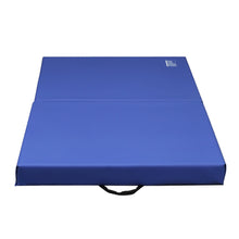 Load image into Gallery viewer, 4 inch thick Gymnastics Landing Mat Durable Practice Mats for Tumbling, Wrestling, Core Workouts
