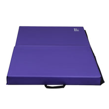 Load image into Gallery viewer, 4 inch thick Gymnastics Landing Mat Durable Practice Mats for Tumbling, Wrestling, Core Workouts
