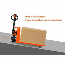 Load image into Gallery viewer, Full Electric Lithium Battery Pallet Jack 3300 lbs Cap. 48&quot; x 27&quot; Fork
