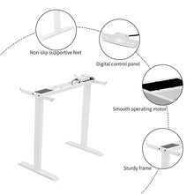 Load image into Gallery viewer, Height Adjustable Standing Desk Frame
